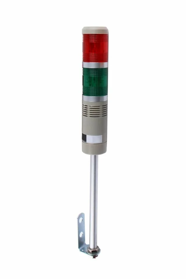 D50 Işıklı Kolon 230VAC Sabit Buzzer Kırmızı Yeşil MST-51152