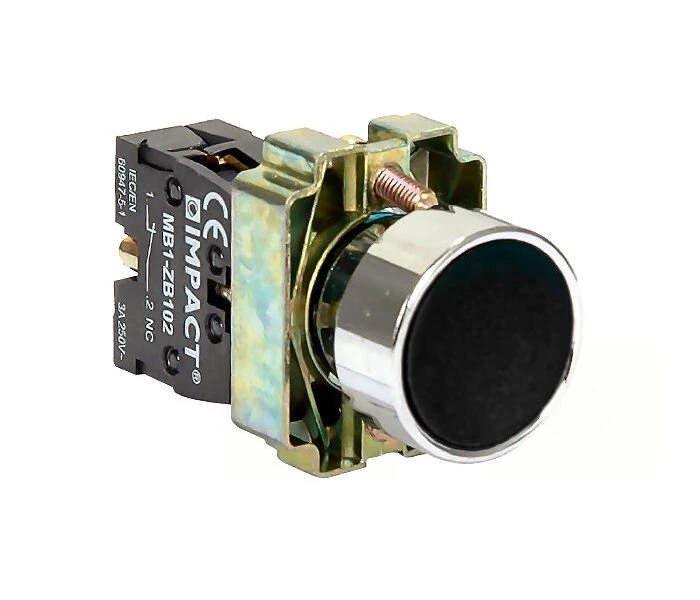 Impact 22mm Yaylı Buton Siyah NO MB3-BA210