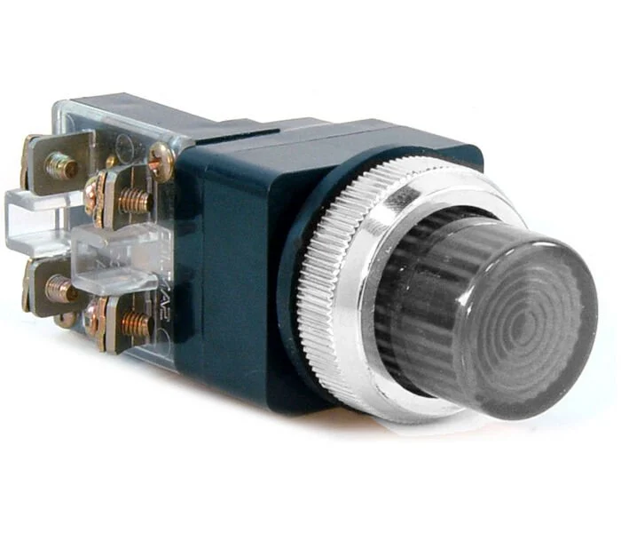 D30 Buton Işıklı NO+NC Beyaz MBW-51150