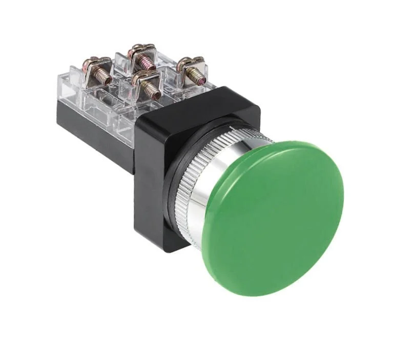 D30 Buton Mantar NO+NC Yeşil MBW-81350