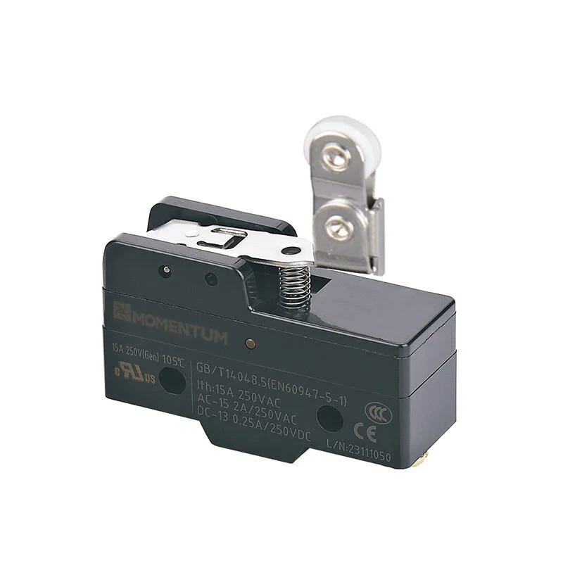 Mikro Switch Kırmalı Makaralı Kısa Pim NO+NC MGB-51744