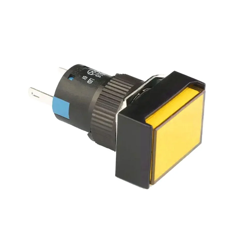 D16 Sinyal Led 24V Dikdörtgen Sarı MBT-17350