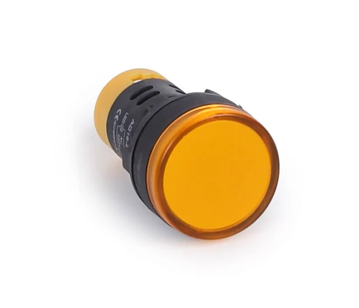 22mm Led Sinyal Lambası 230VAC Sarı MB3-EV956