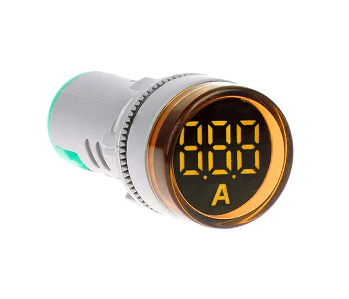 D22 Sinyal Led Ampermetre 0-100A Sarı MB3-EV656