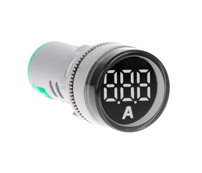 D22 Sinyal Led Ampermetre 0-100A Beyaz MB3-EV616