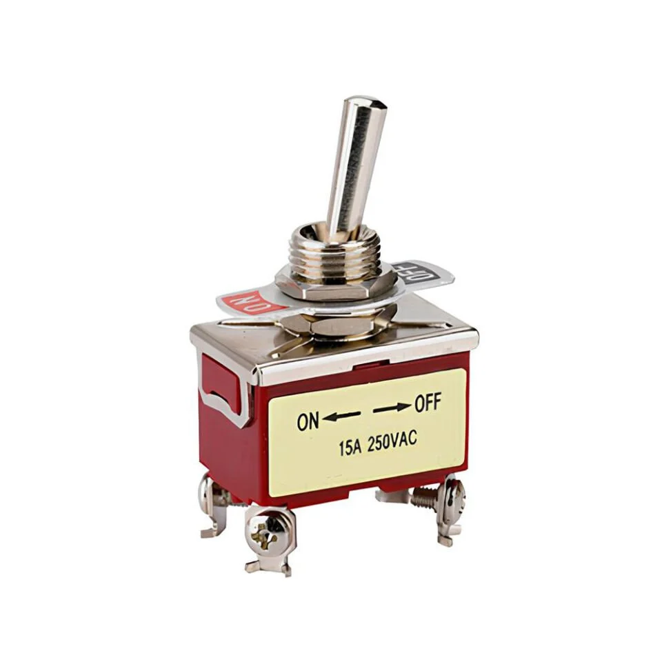 Toggle Switch 2 Kutup 16A/250VAC 4 Pin On-Off MTX-16201